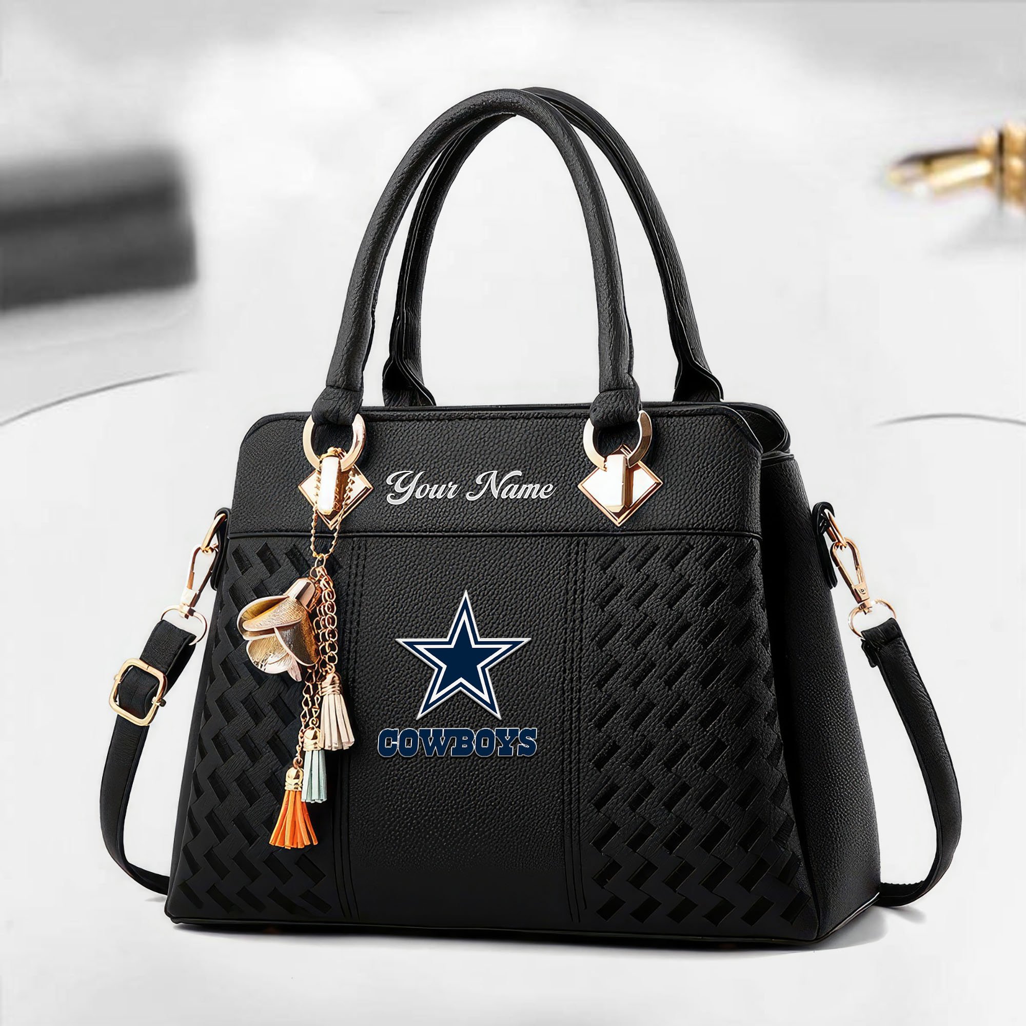 Dallas Cowboys Custom Deluxe Handbag For Women Custom Your Name 2025 Versions, Sport Deluxe Handbag EHIVM-05152221