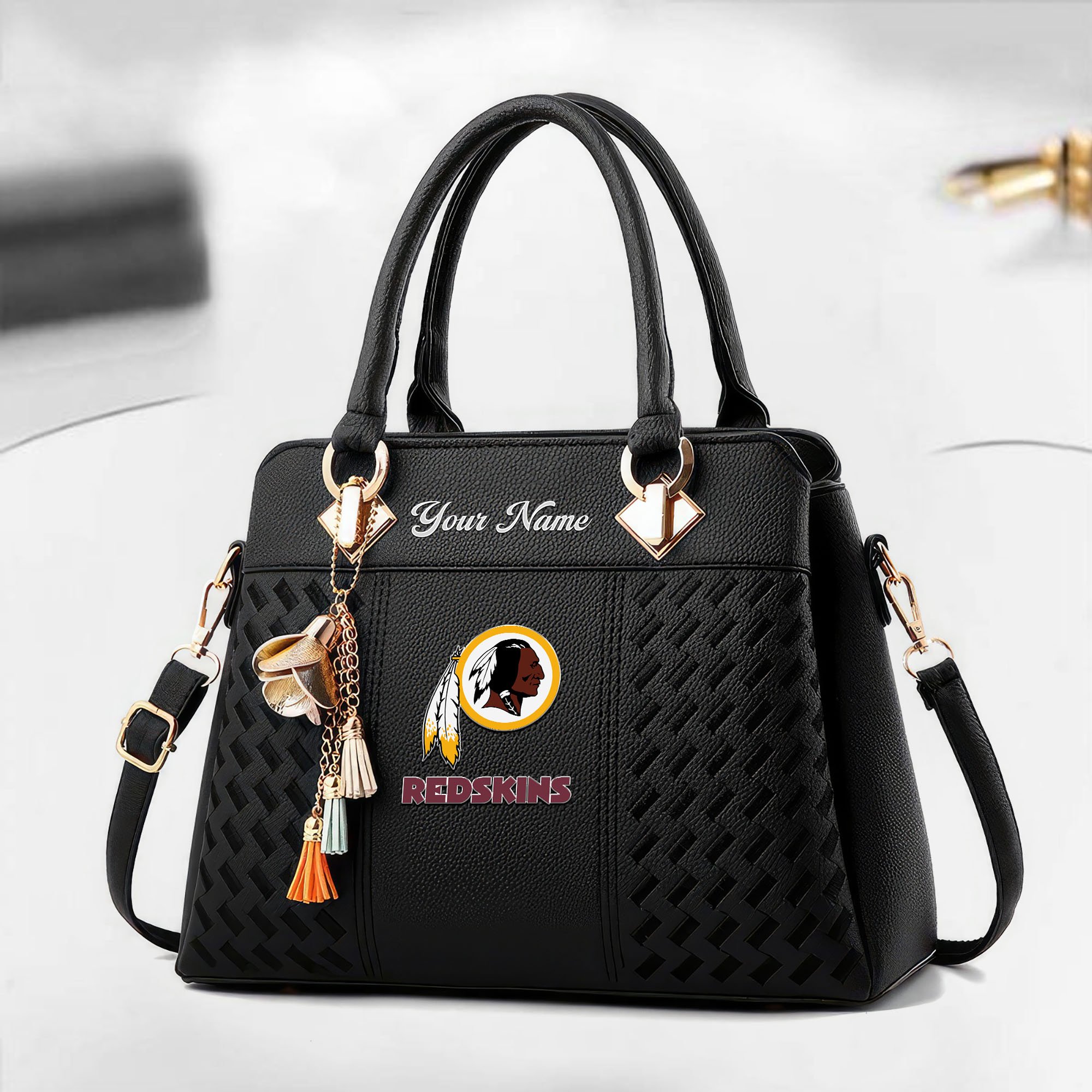 Washington Redskins Custom Deluxe Handbag For Women Custom Your Name 2025 Versions, Sport Deluxe Handbag EHIVM-05152221