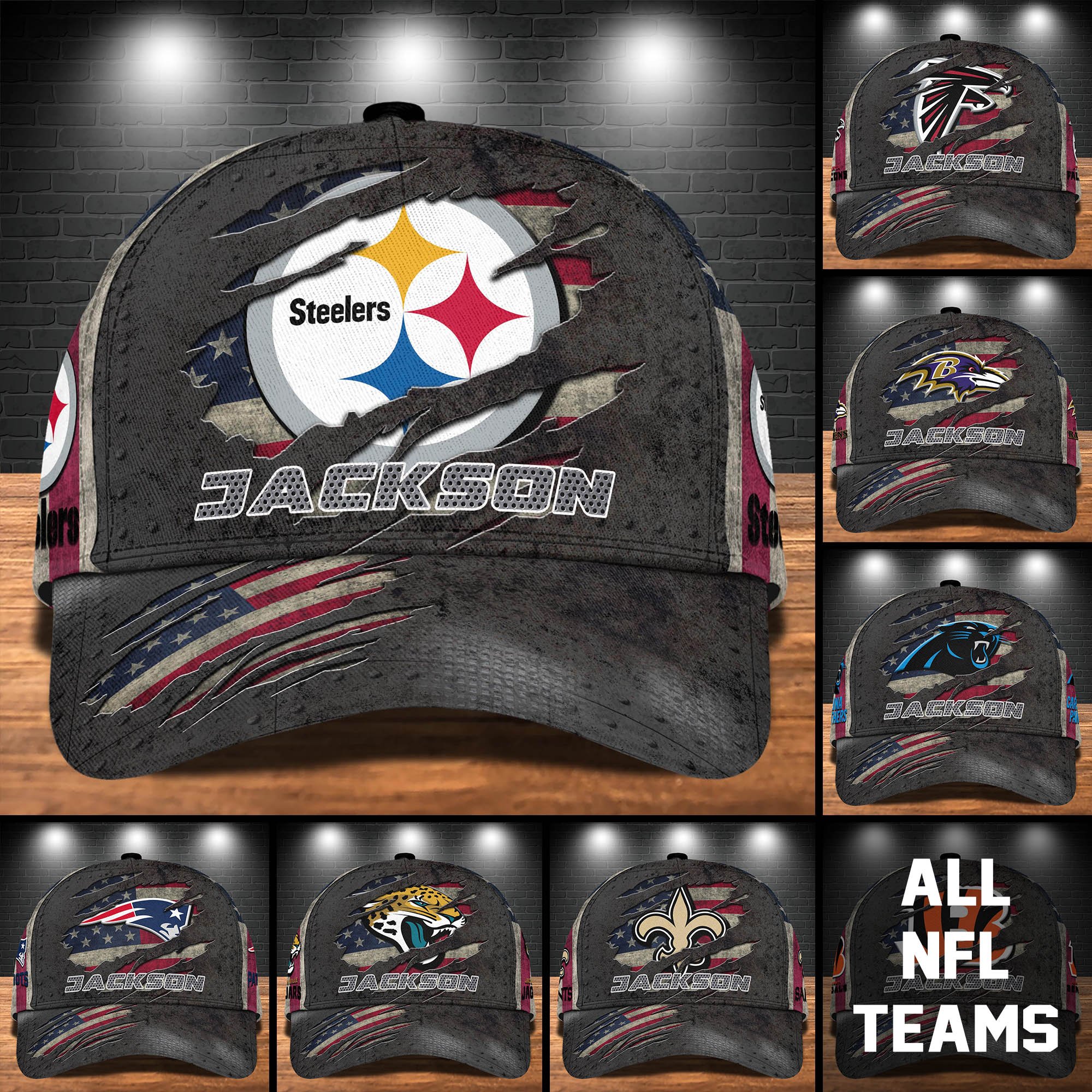 Alternative view of Sport Cap Custom Name And Team, Sport Cap For Fan, Gifts For Sport Fan ETRG-06032424