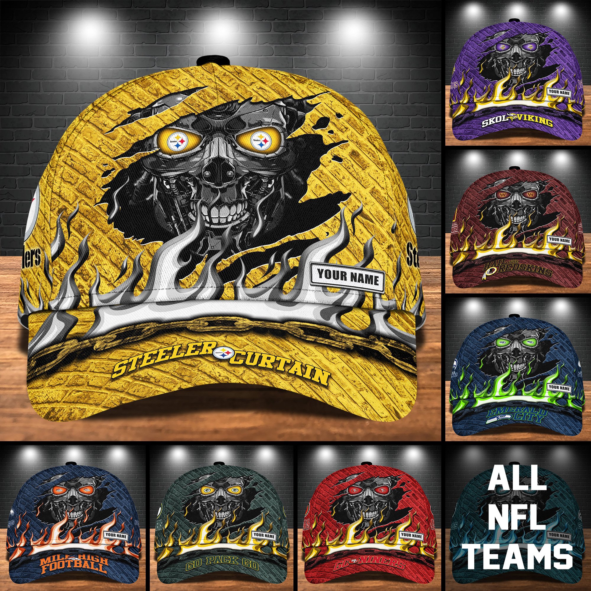 Alternative view of Sport Cap Custom Name And Team, Sport Cap, Sport Fan Gifts ETRG-06042432