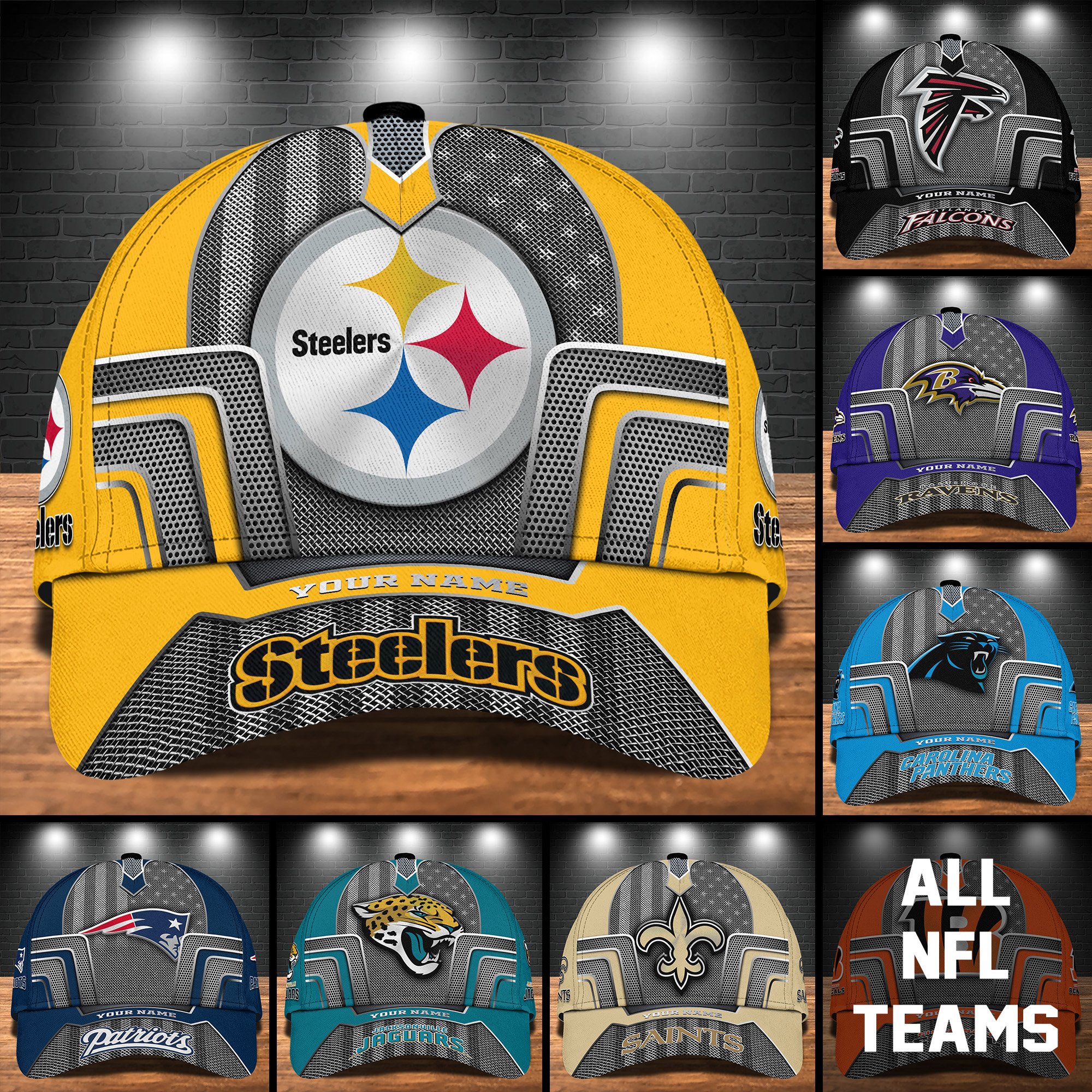 Alternative view of Sport Cap Custom Team And Name, Sport Caps, Fan Gifts ETRG-06092492