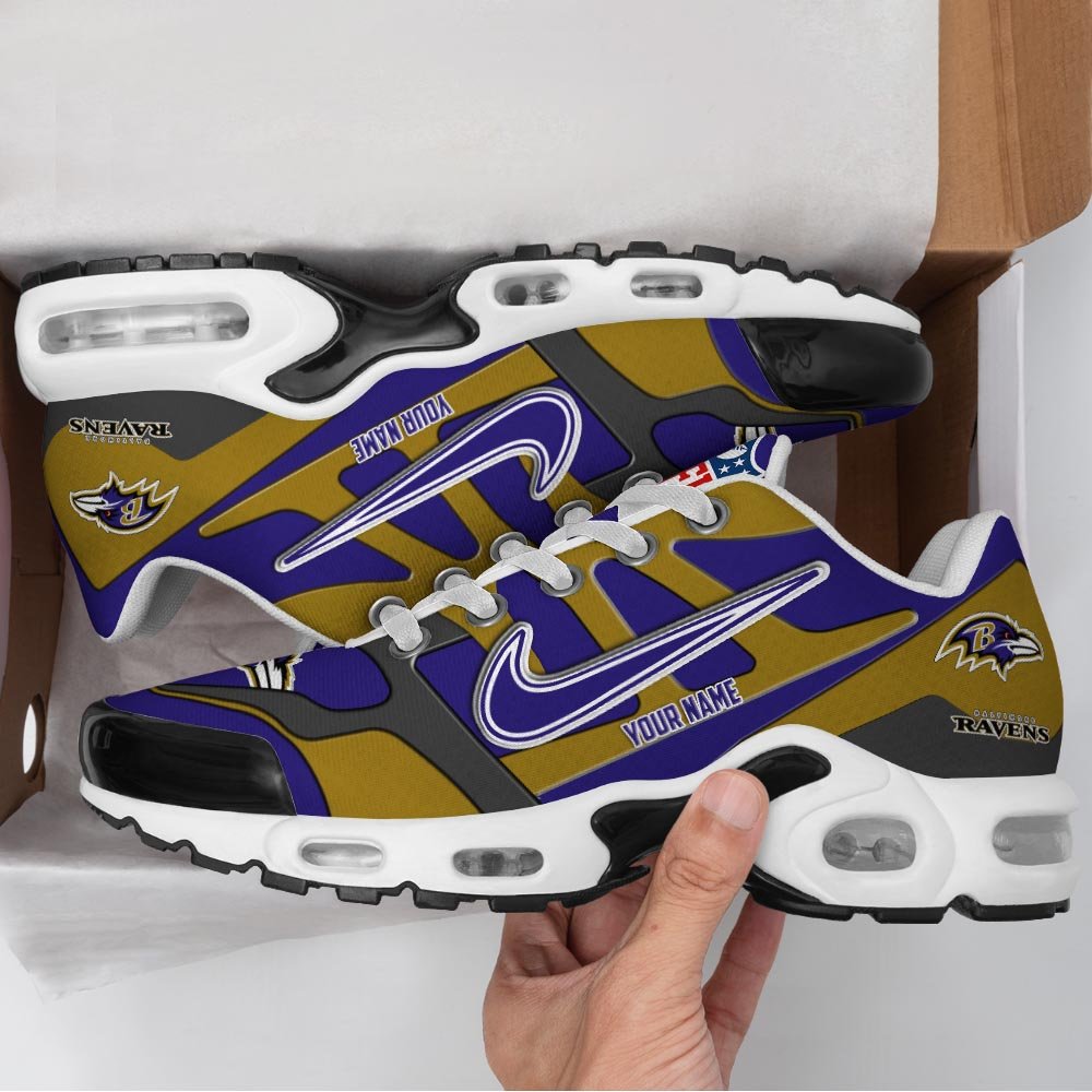 Alternative view of Baltimore Ravens TN Shoes Custom Your Name, Shoes For Sport Fans, Gift For Fans EHIVM-03311534N