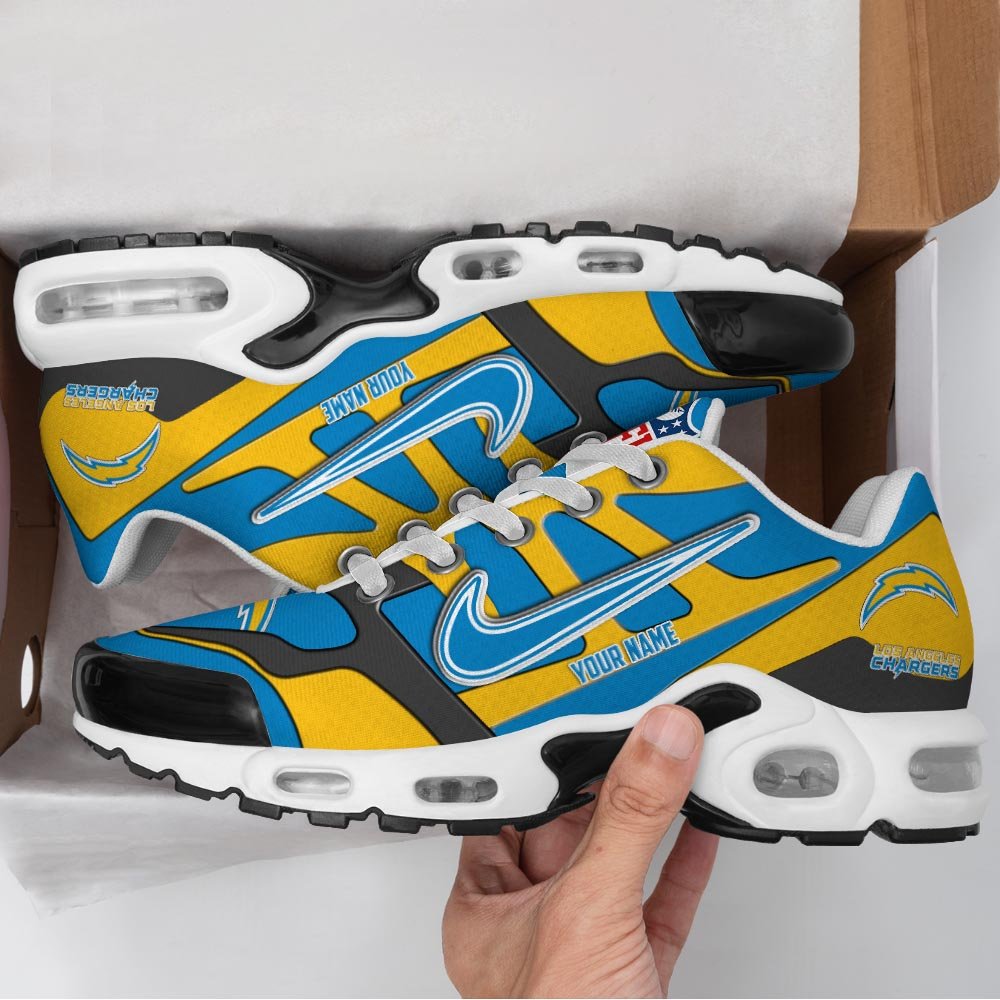 Alternative view of Los Angeles Chargers TN Shoes Custom Your Name, Shoes For Sport Fans, Gift For Fans EHIVM-03311534N