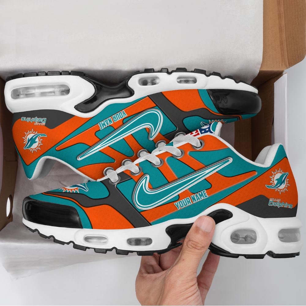 Alternative view of Miami Dolphins TN Shoes Custom Your Name, Shoes For Sport Fans, Gift For Fans EHIVM-03311534N