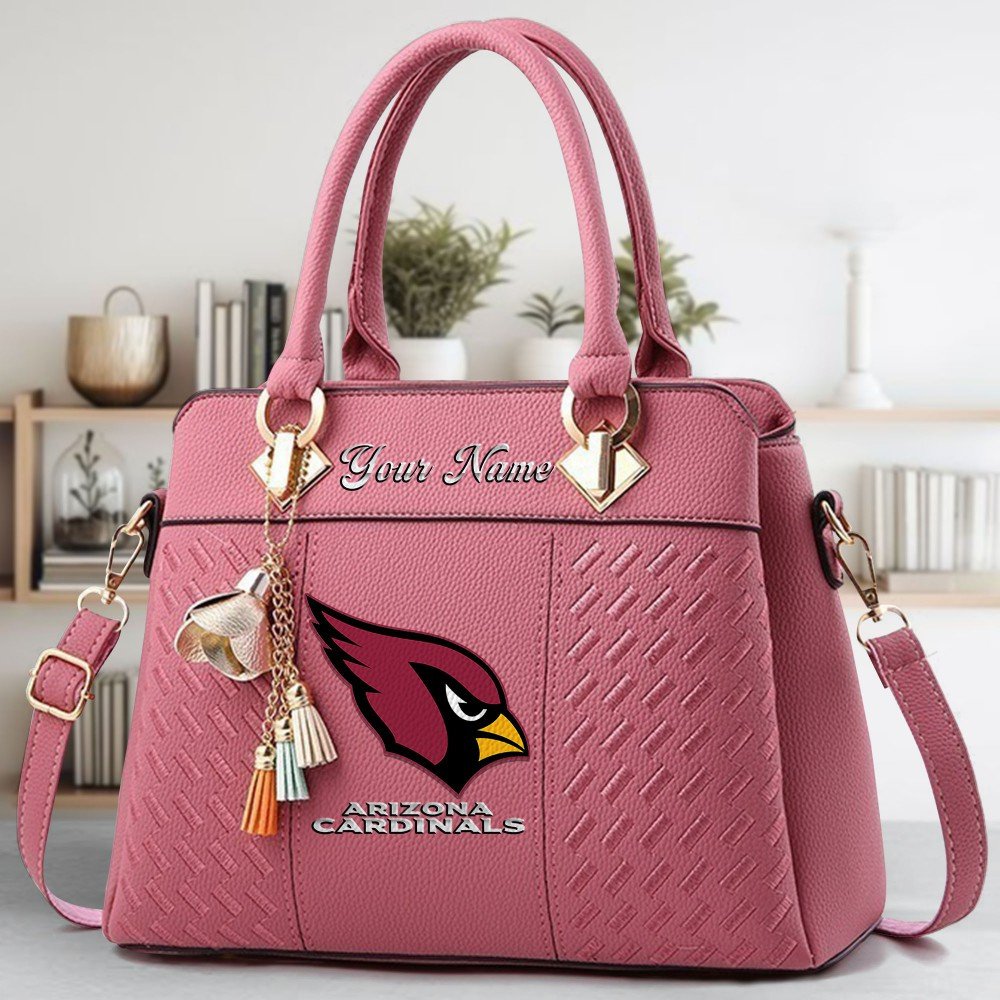 Arizona Cardinals Deluxe Handbag For Women Custom Name 2025 Versions, Sport Deluxe Handbag EHIVM-06102506