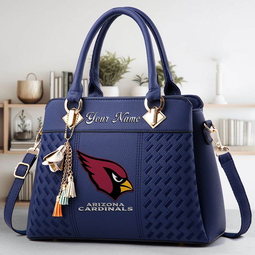 Arizona Cardinals Deluxe Handbag For Women Custom Name 2025 Versions, Sport Deluxe Handbag EHIVM-06102506 - Image 3