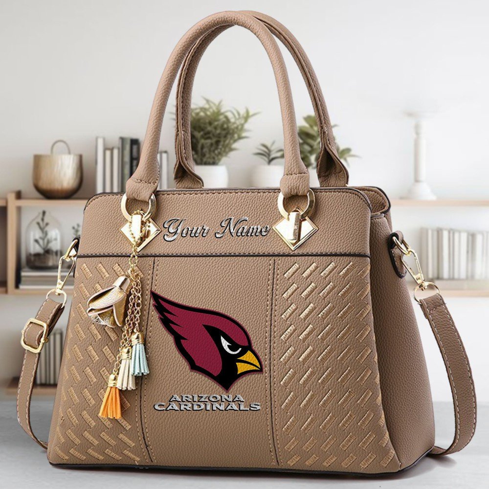 Arizona Cardinals Deluxe Handbag For Women Custom Name 2025 Versions, Sport Deluxe Handbag EHIVM-06102506 - Image 4
