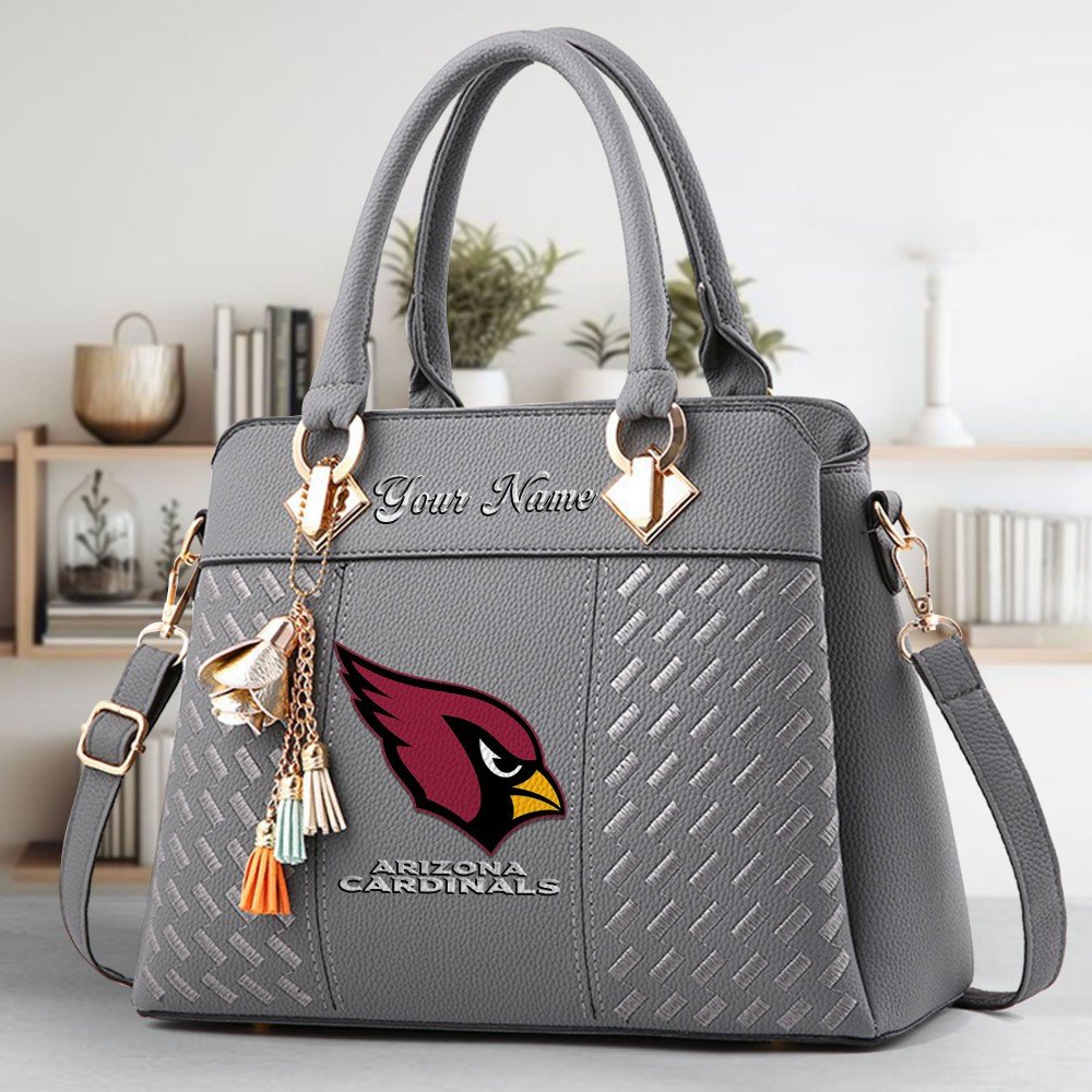 Arizona Cardinals Deluxe Handbag For Women Custom Name 2025 Versions, Sport Deluxe Handbag EHIVM-06102506 - Image 5