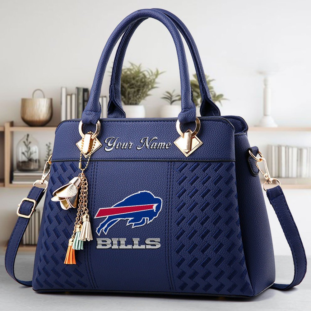 Buffalo Bills Deluxe Handbag For Women Custom Name 2025 Versions, Sport Deluxe Handbag EHIVM-06102506