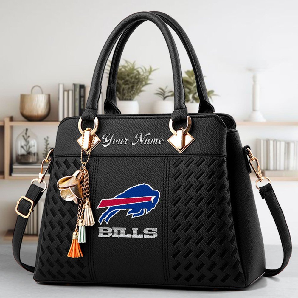 Alternative view of Buffalo Bills Deluxe Handbag For Women Custom Name 2025 Versions, Sport Deluxe Handbag EHIVM-06102506