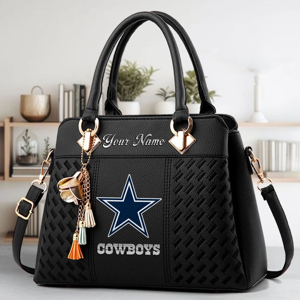 Alternative view of Dallas Cowboys Deluxe Handbag For Women Custom Name 2025 Versions, Sport Deluxe Handbag EHIVM-06102506