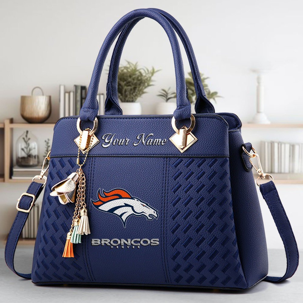 Alternative view of Denver Broncos Deluxe Handbag For Women Custom Name 2025 Versions, Sport Deluxe Handbag EHIVM-06102506