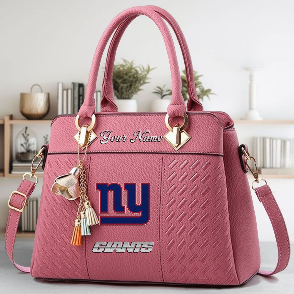 New York Giants Deluxe Handbag For Women Custom Name 2025 Versions, Sport Deluxe Handbag EHIVM-06102506