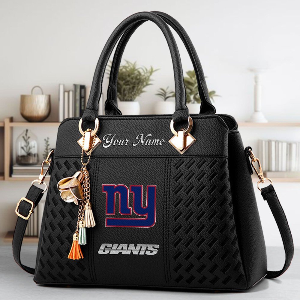 Alternative view of New York Giants Deluxe Handbag For Women Custom Name 2025 Versions, Sport Deluxe Handbag EHIVM-06102506