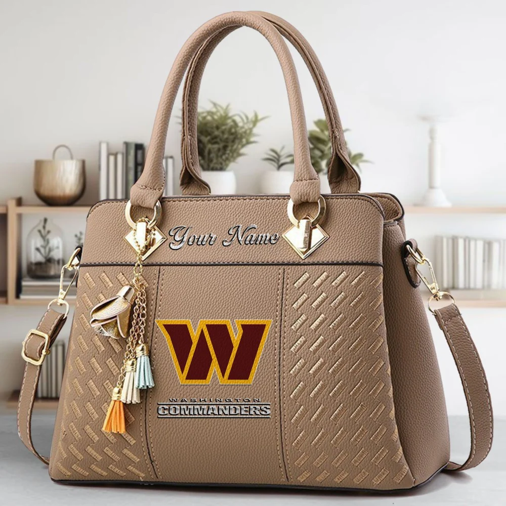 Washington Football Deluxe Handbag For Women Custom Name 2025 Versions, Sport Deluxe Handbag EHIVM-06102506