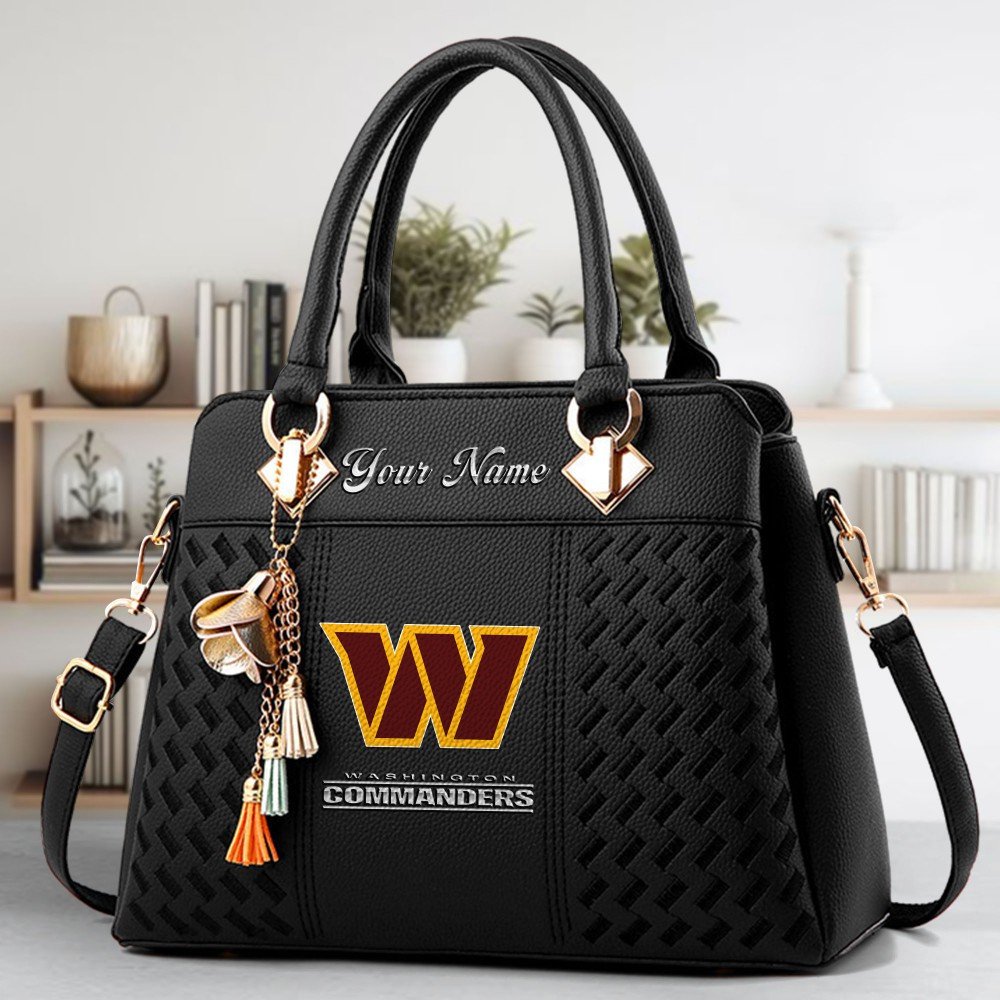 Alternative view of Washington Football Deluxe Handbag For Women Custom Name 2025 Versions, Sport Deluxe Handbag EHIVM-06102506