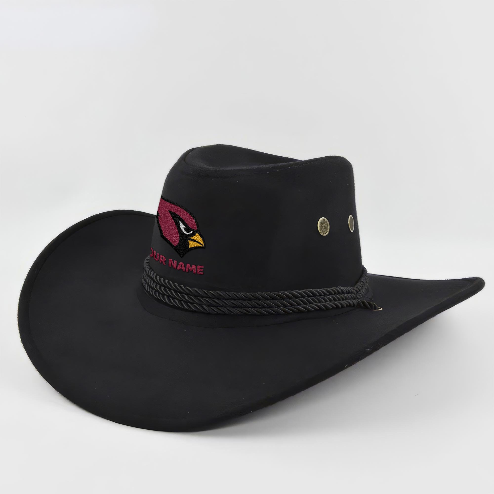 Arizona Cardinals Cowboy Hat Custom Your Name, Gifts For Fan EHIVM-05282372N