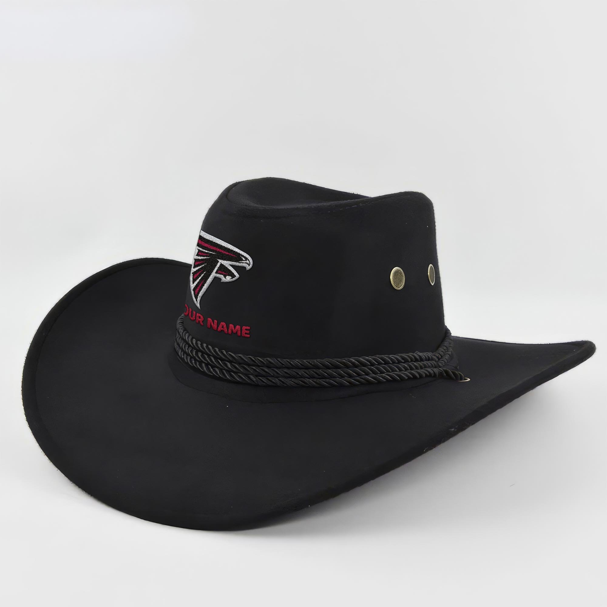 Atlanta Falcons Cowboy Hat Custom Your Name, Gifts For Fan EHIVM-05282372N
