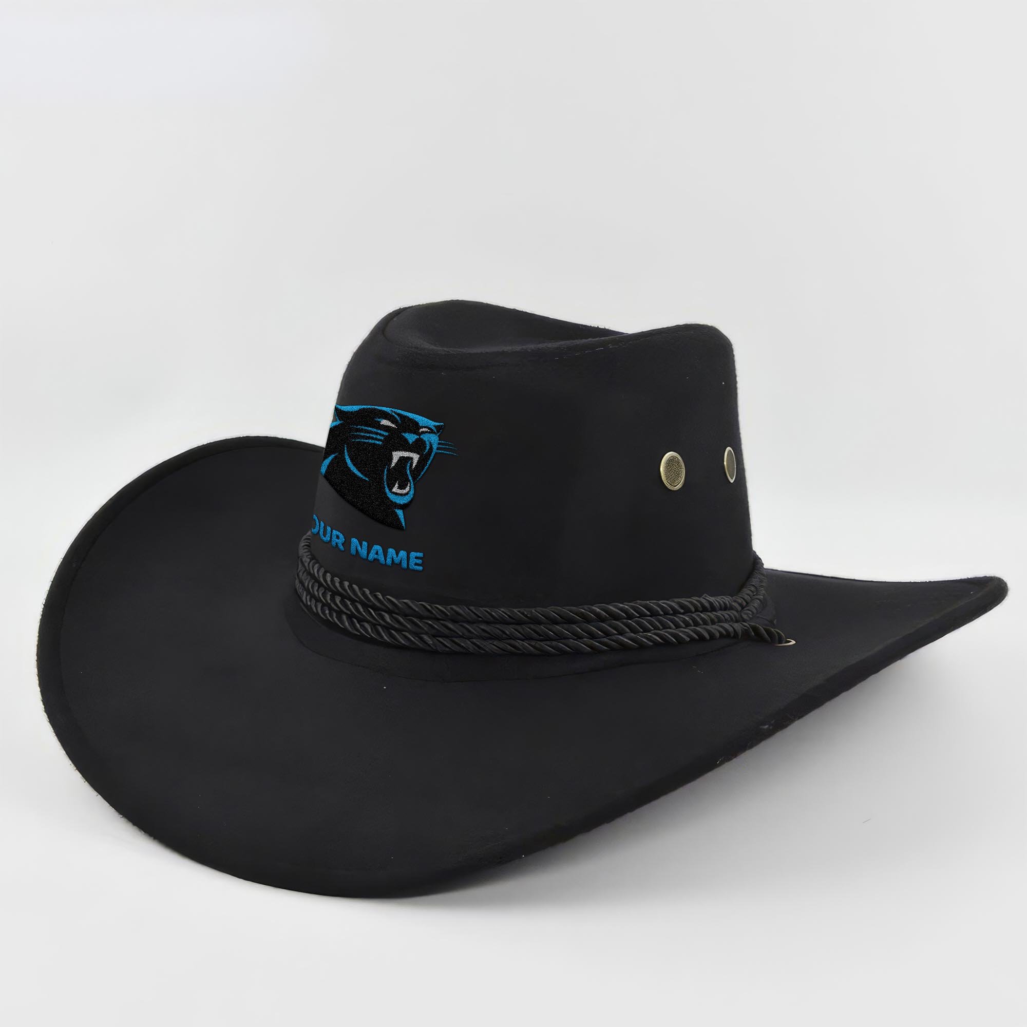 Carolina Panthers Cowboy Hat Custom Your Name, Gifts For Fan EHIVM-05282372N