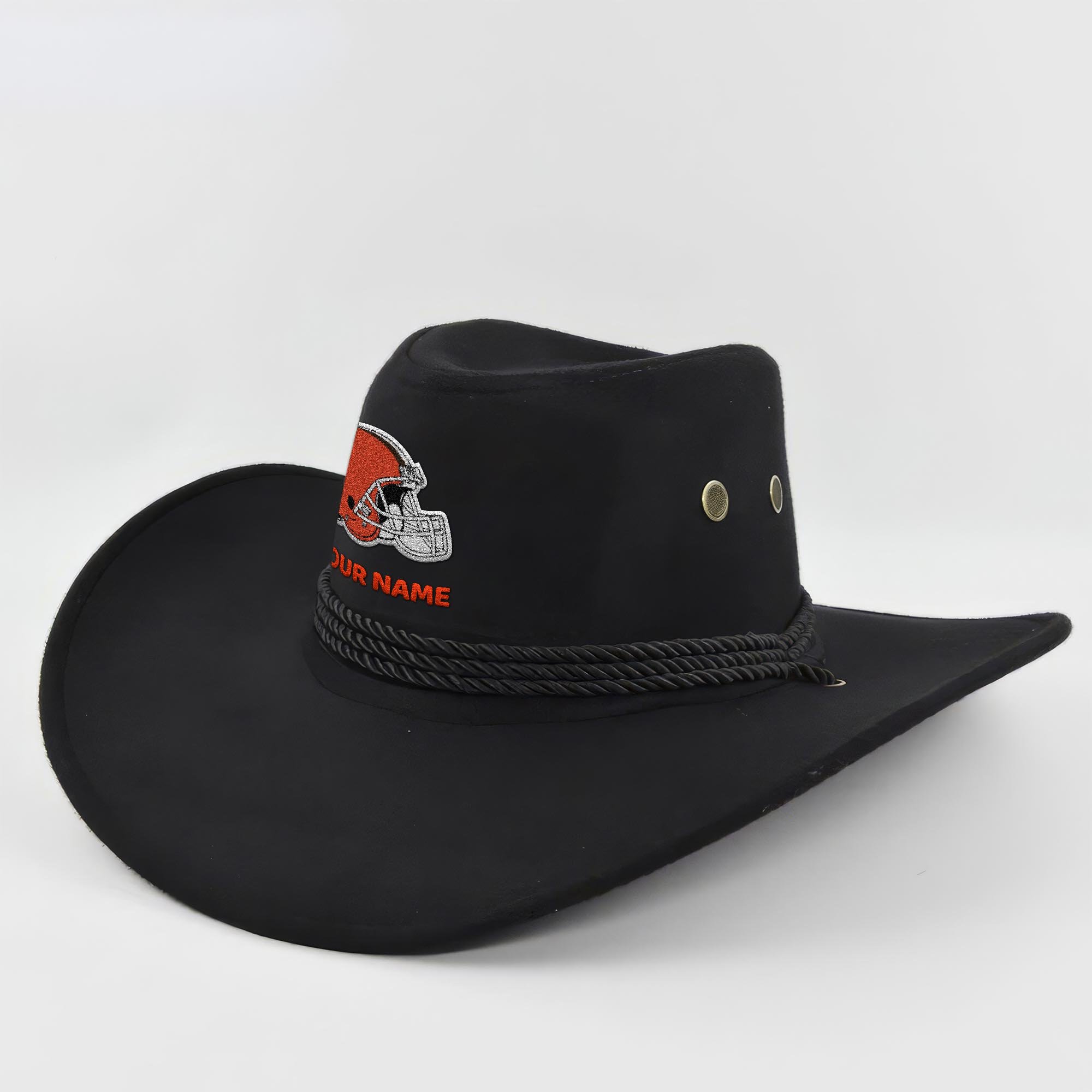 Cleveland Browns Cowboy Hat Custom Your Name, Gifts For Fan EHIVM-05282372N
