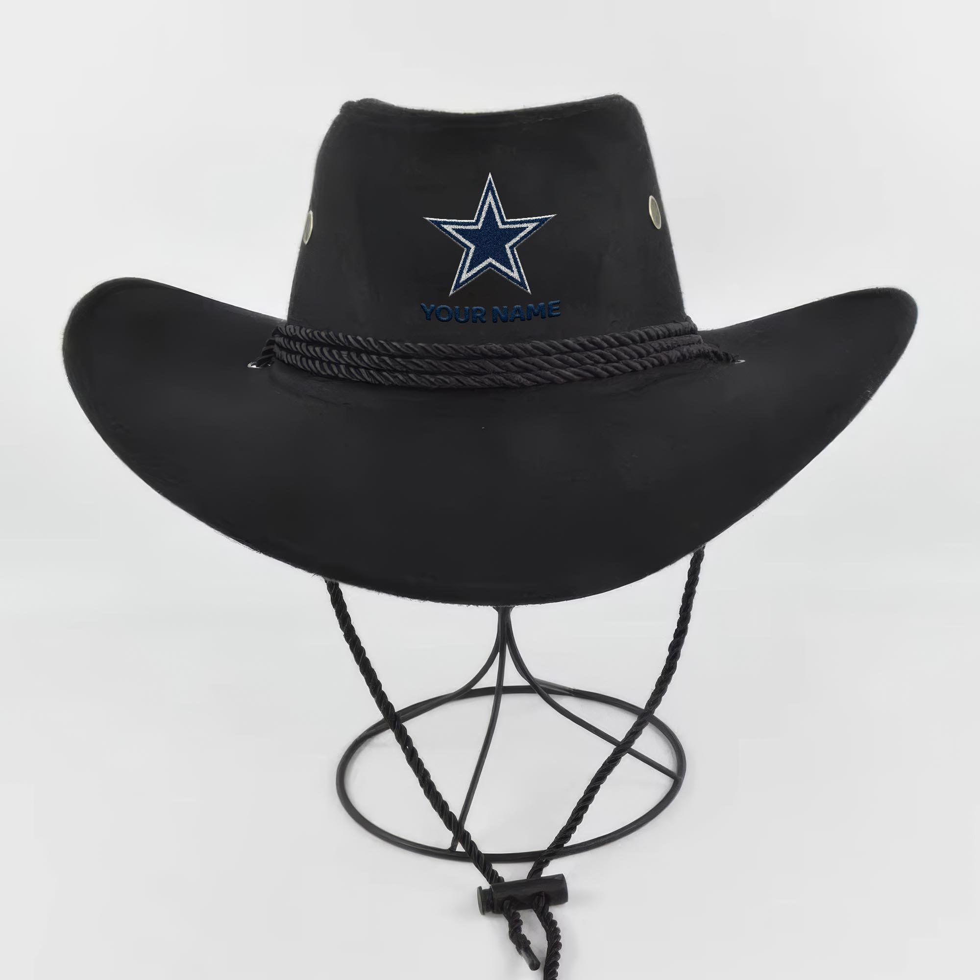 Alternative view of Dallas Cowboys Cowboy Hat Custom Your Name, Gifts For Fan EHIVM-05282372N