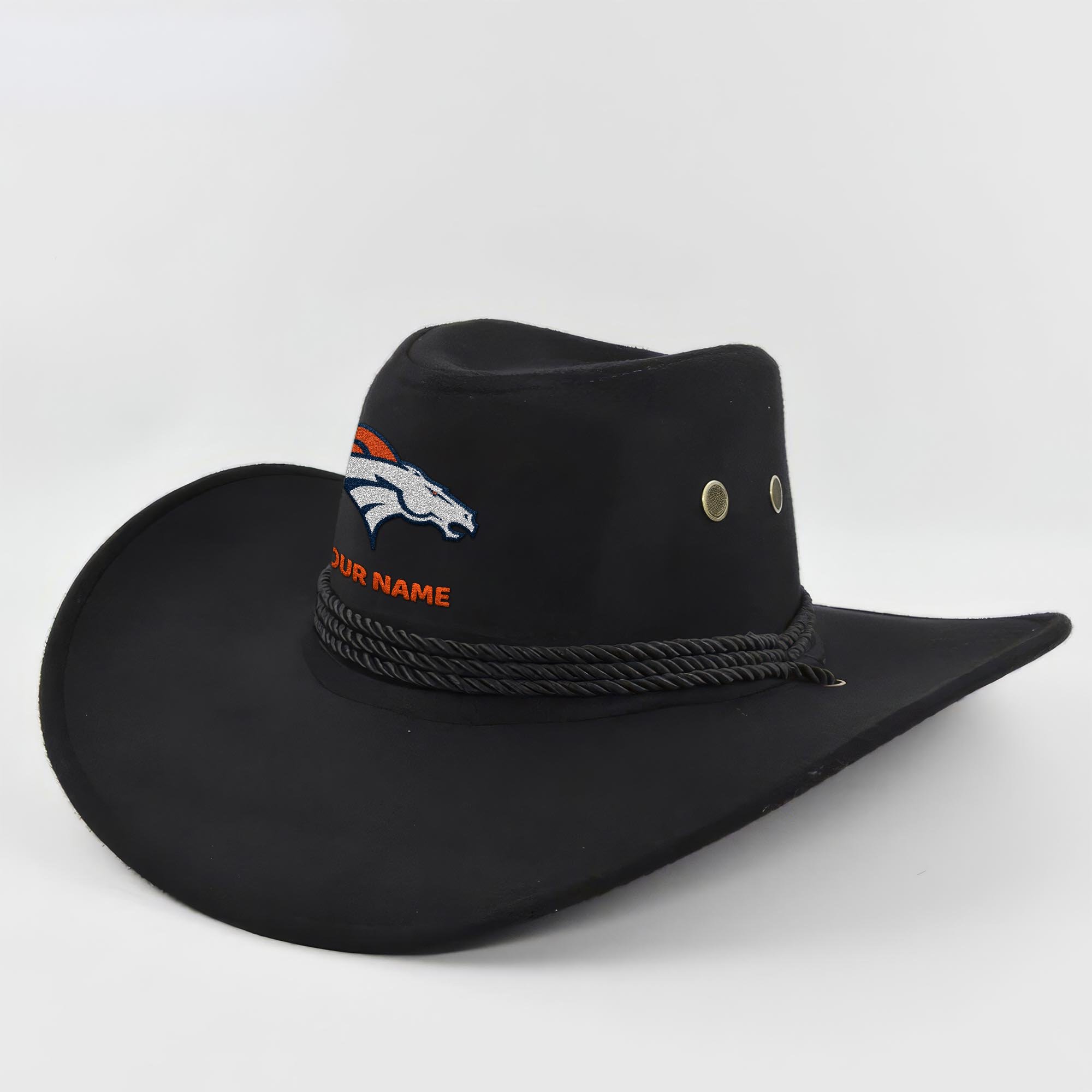 Denver Broncos Cowboy Hat Custom Your Name, Gifts For Fan EHIVM-05282372N