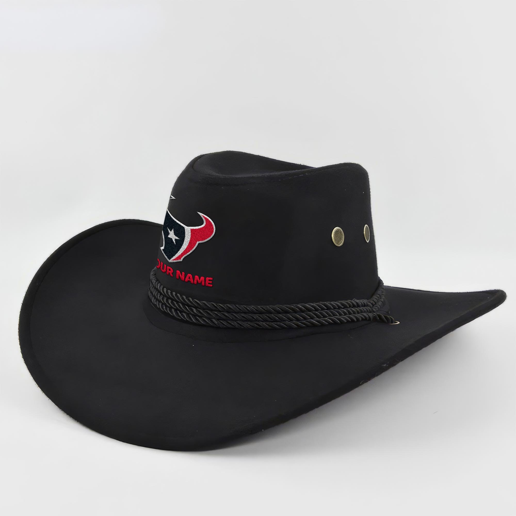 Houston Texans Cowboy Hat Custom Your Name, Gifts For Fan EHIVM-05282372N