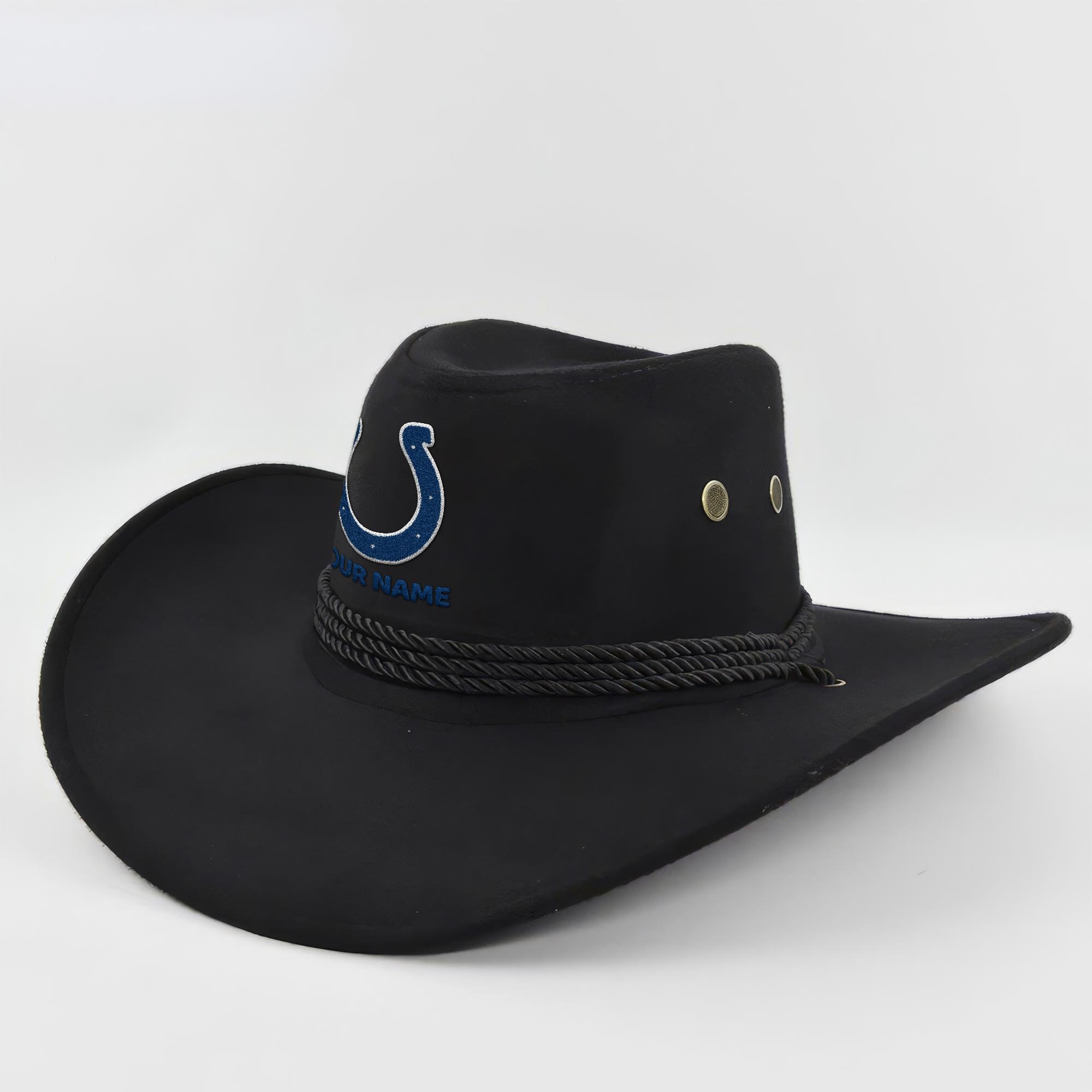 Indianapolis Colts Cowboy Hat Custom Your Name, Gifts For Fan EHIVM-05282372N