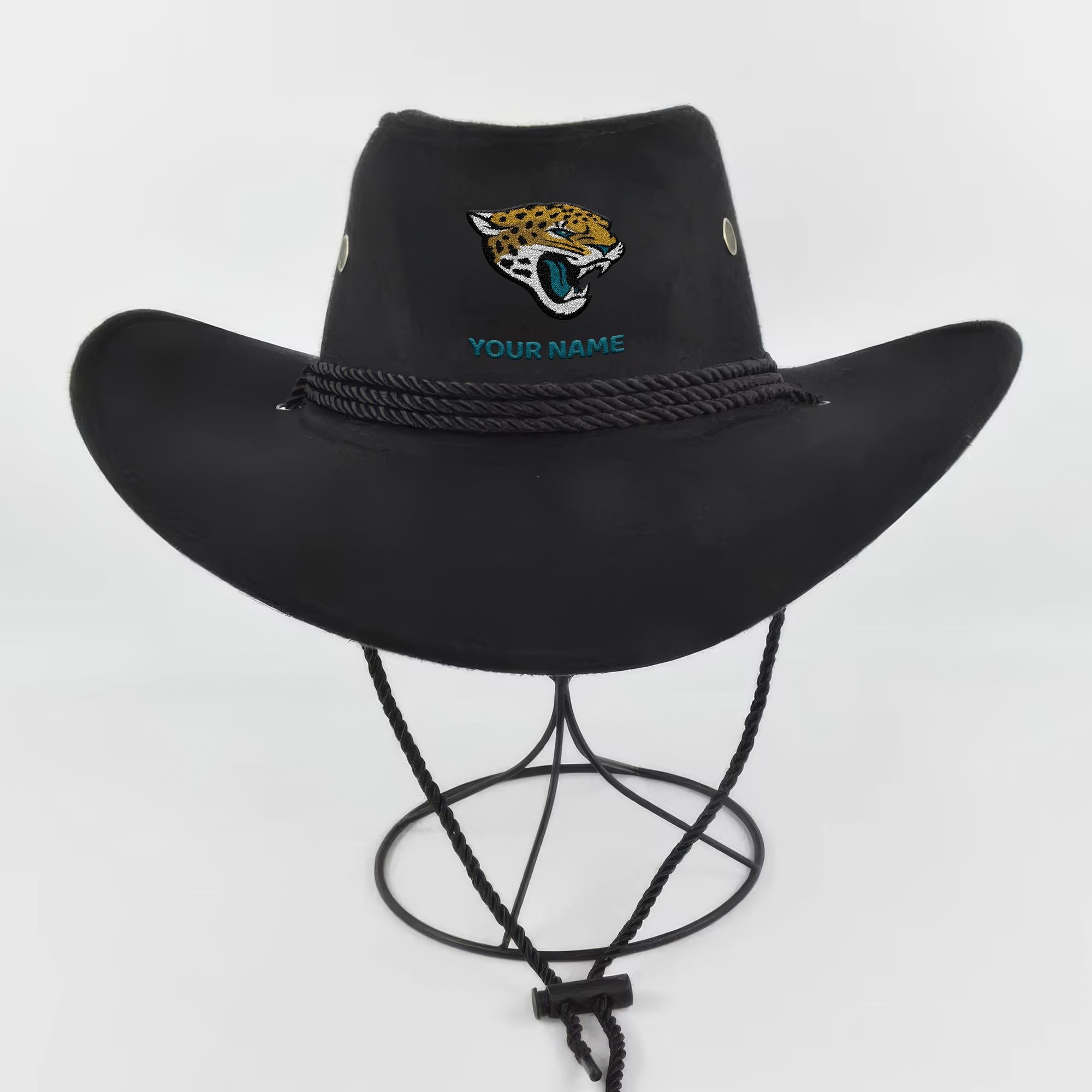 Alternative view of Jacksonville Jaguars Cowboy Hat Custom Your Name, Gifts For Fan EHIVM-05282372N