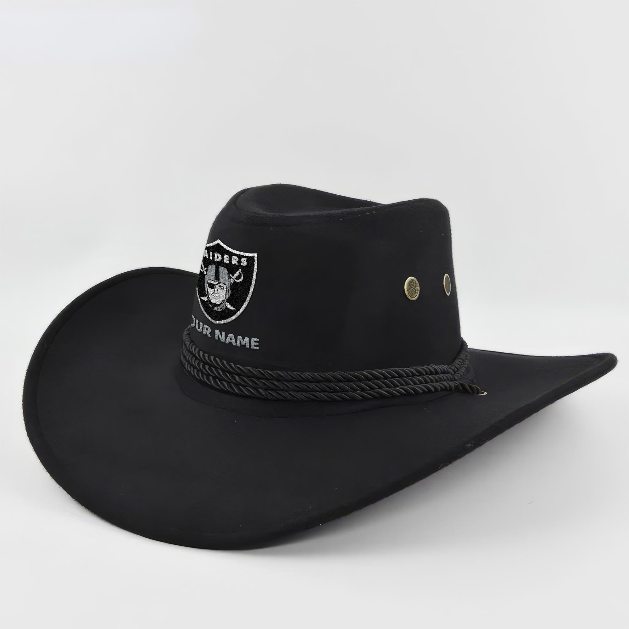Las Vegas Raiders Cowboy Hat Custom Your Name, Gifts For Fan EHIVM-05282372N