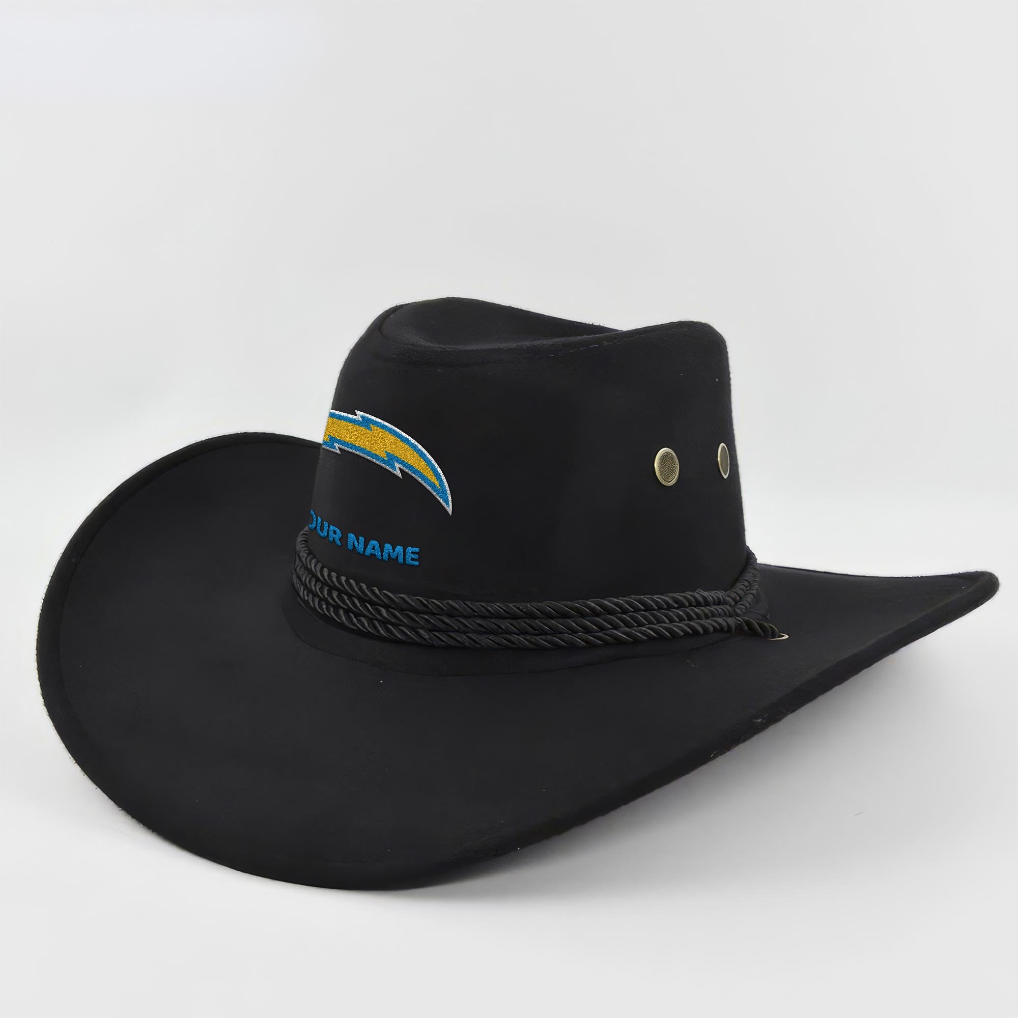 Los Angeles Chargers Cowboy Hat Custom Your Name, Gifts For Fan EHIVM-05282372N