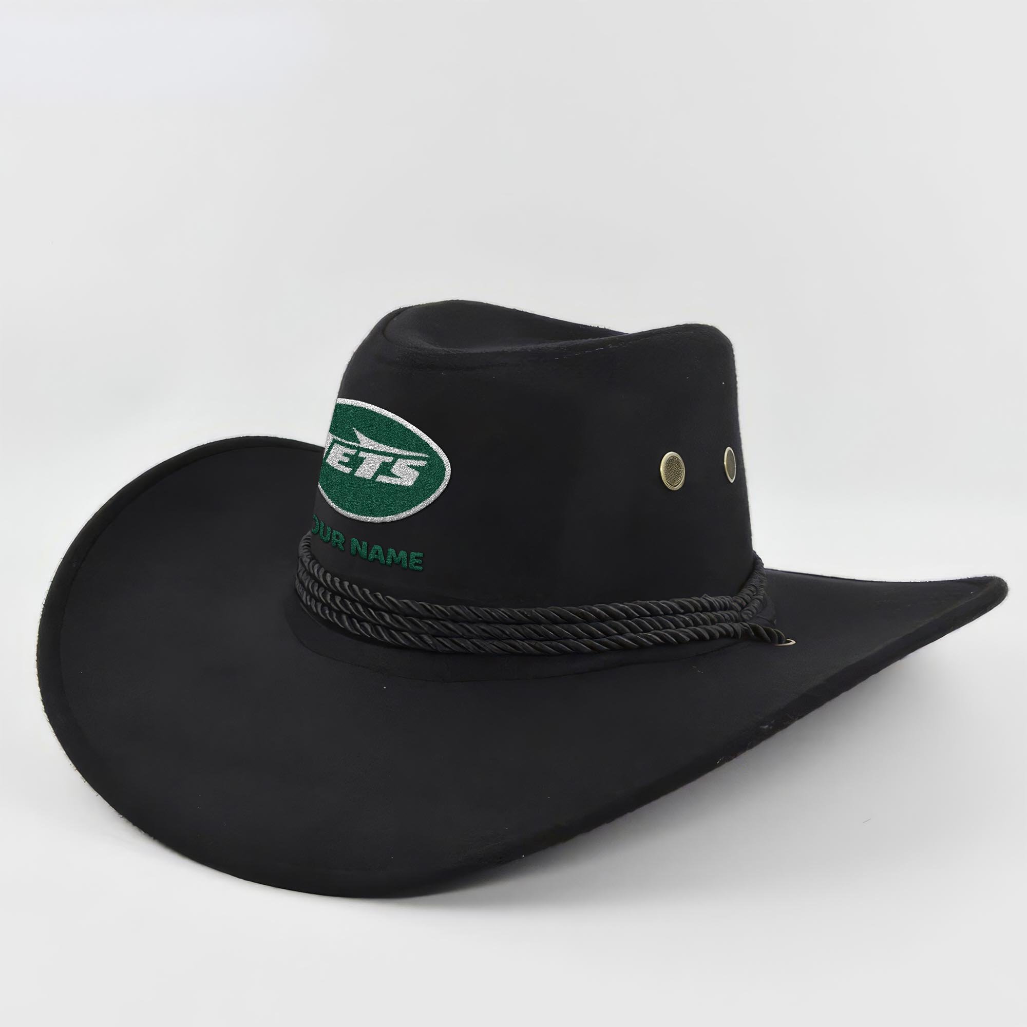 New York Jets Cowboy Hat Custom Your Name, Gifts For Fan EHIVM-05282372N