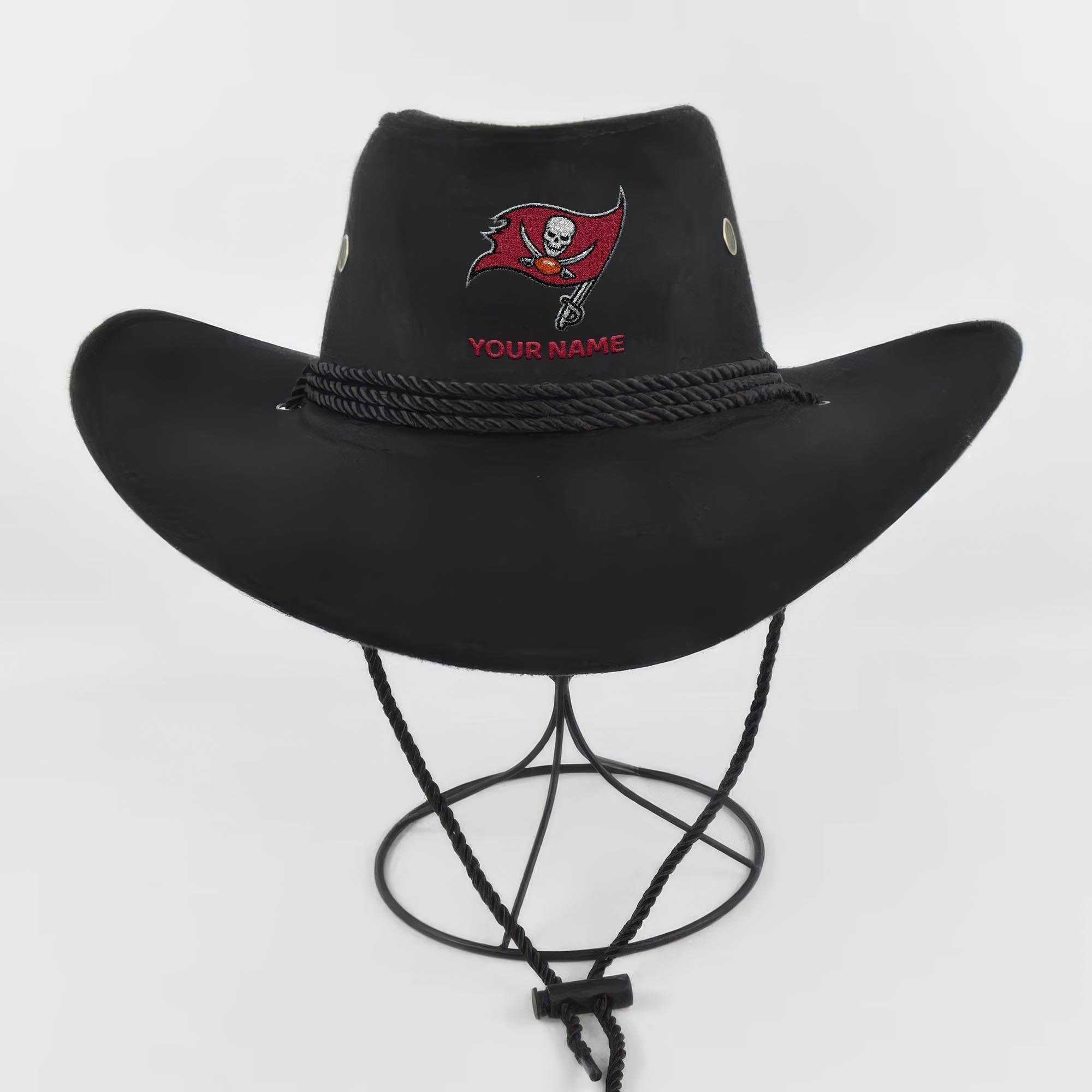 Alternative view of Tampa Bay Buccaneers Cowboy Hat Custom Your Name, Gifts For Fan EHIVM-05282372N