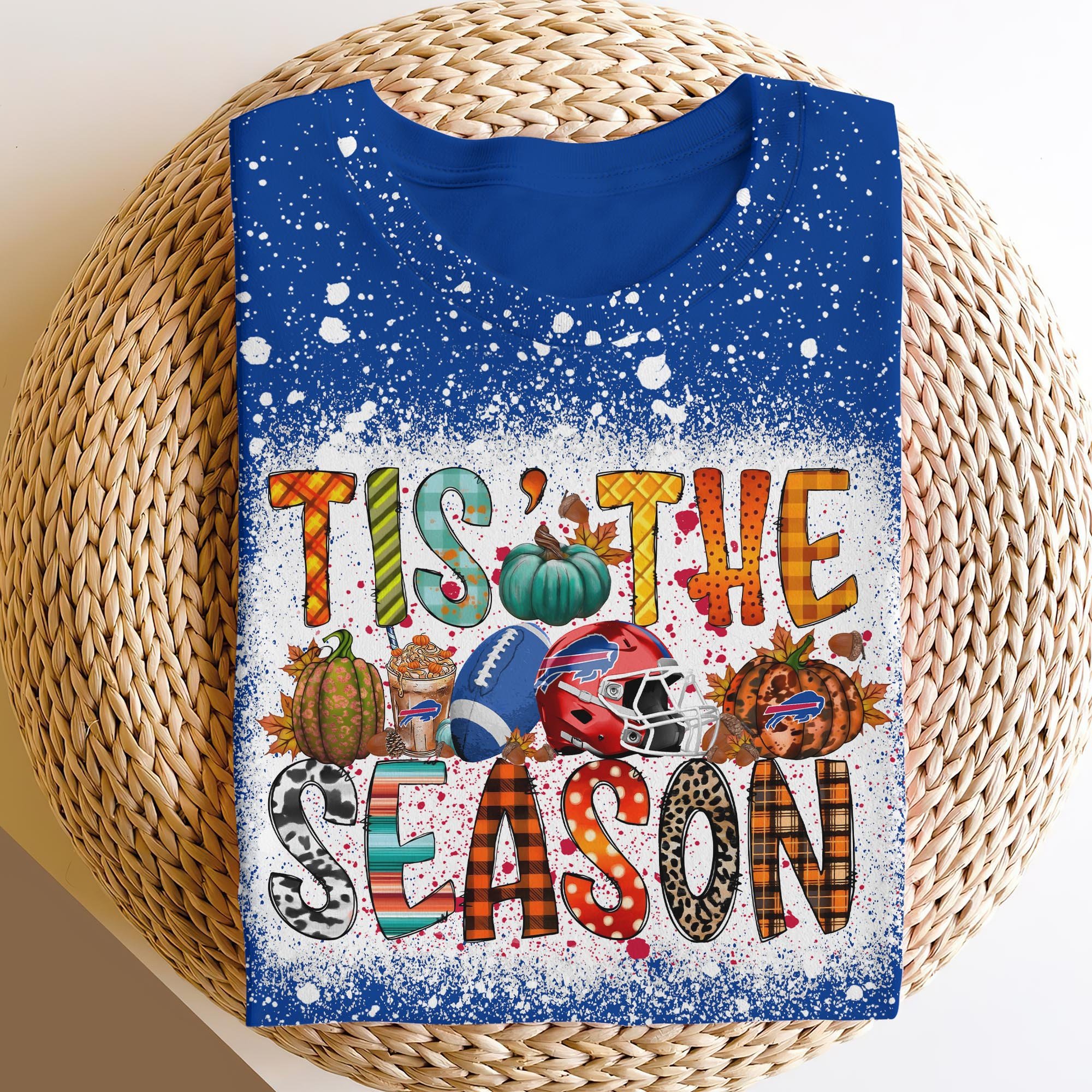 Buffalo Bills 3D Shirts, Tis The Season Shirts, Sport Shirts For Fan EHIVM-06182583