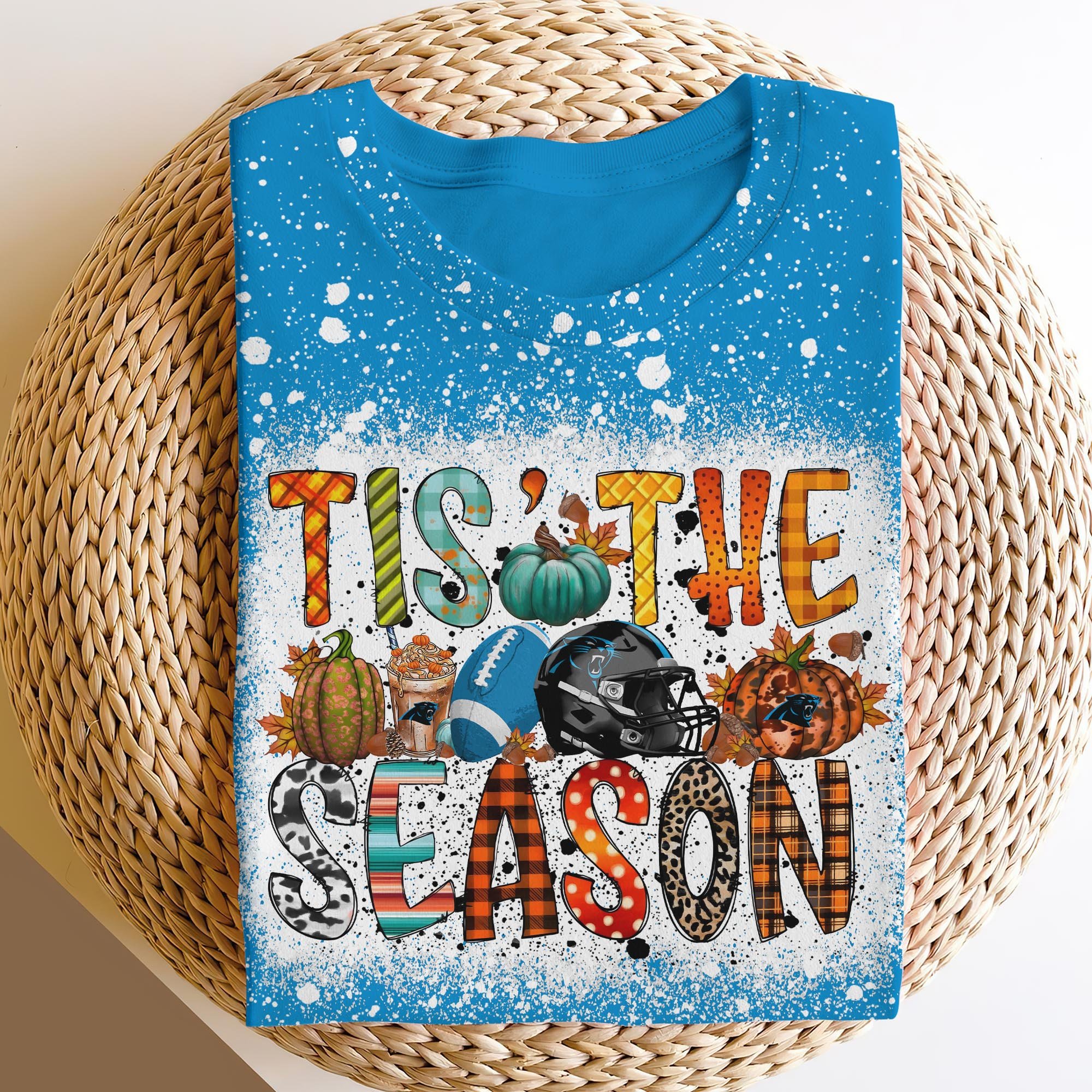Carolina Panthers 3D Shirts, Tis The Season Shirts, Sport Shirts For Fan EHIVM-06182583
