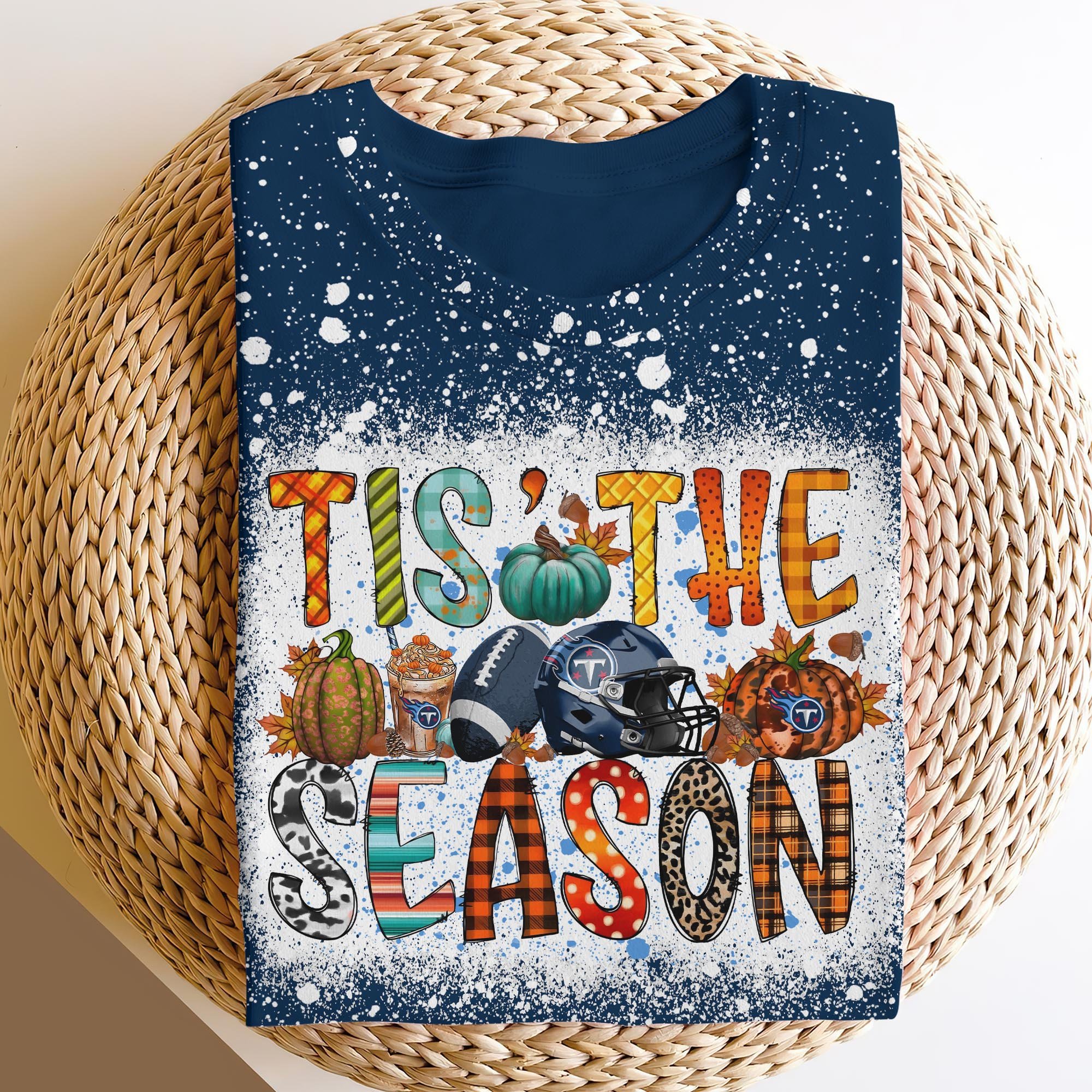 Tennessee Titans 3D Shirts, Tis The Season Shirts, Sport Shirts For Fan EHIVM-06182583