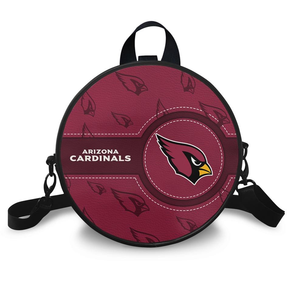 Arizona Cardinals Prestigia Round Handbag Custom Name 2025 Versions, Sport Prestigia Round Handbag EHIVM-06232637N