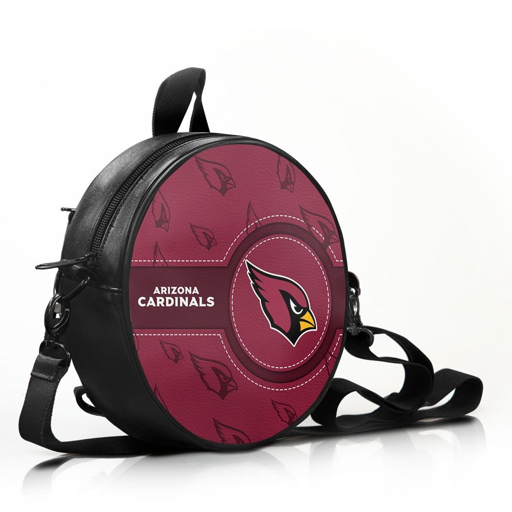 Alternative view of Arizona Cardinals Prestigia Round Handbag Custom Name 2025 Versions, Sport Prestigia Round Handbag EHIVM-06232637N