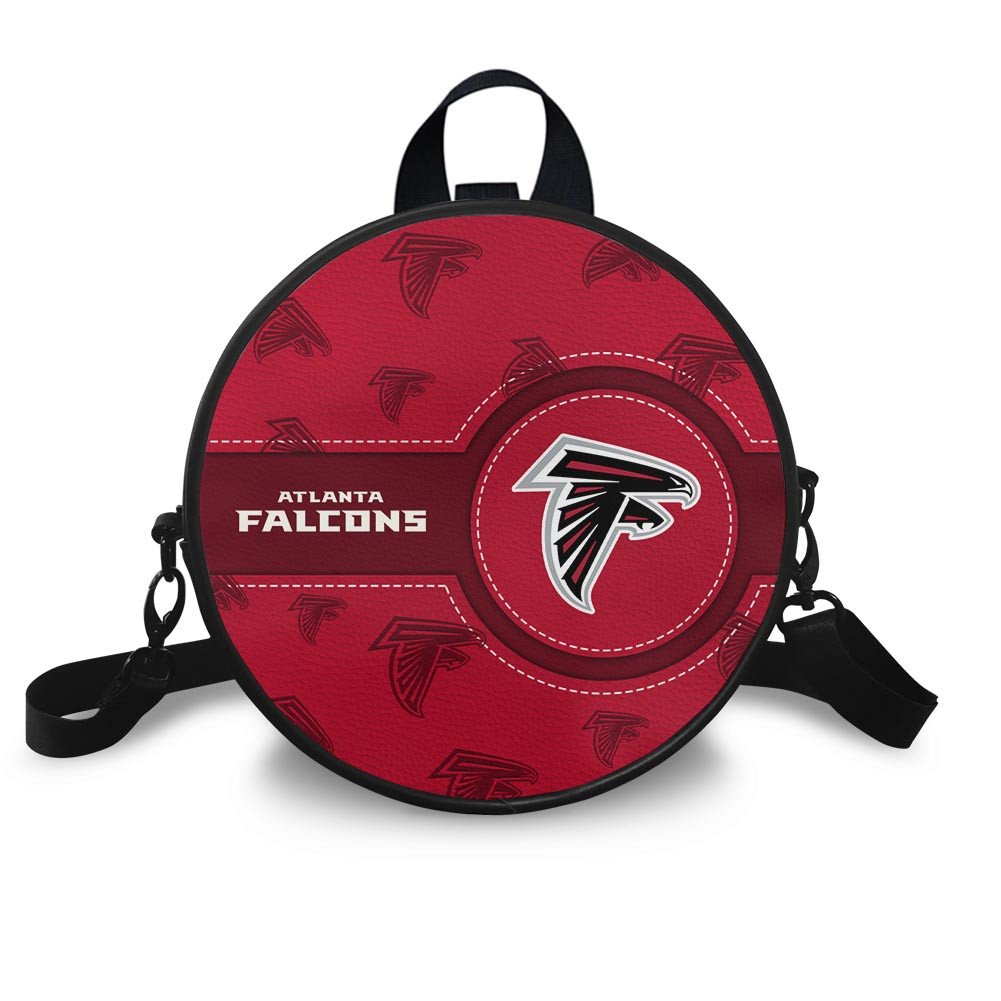 Atlanta Falcons Prestigia Round Handbag Custom Name 2025 Versions, Sport Prestigia Round Handbag EHIVM-06232637N