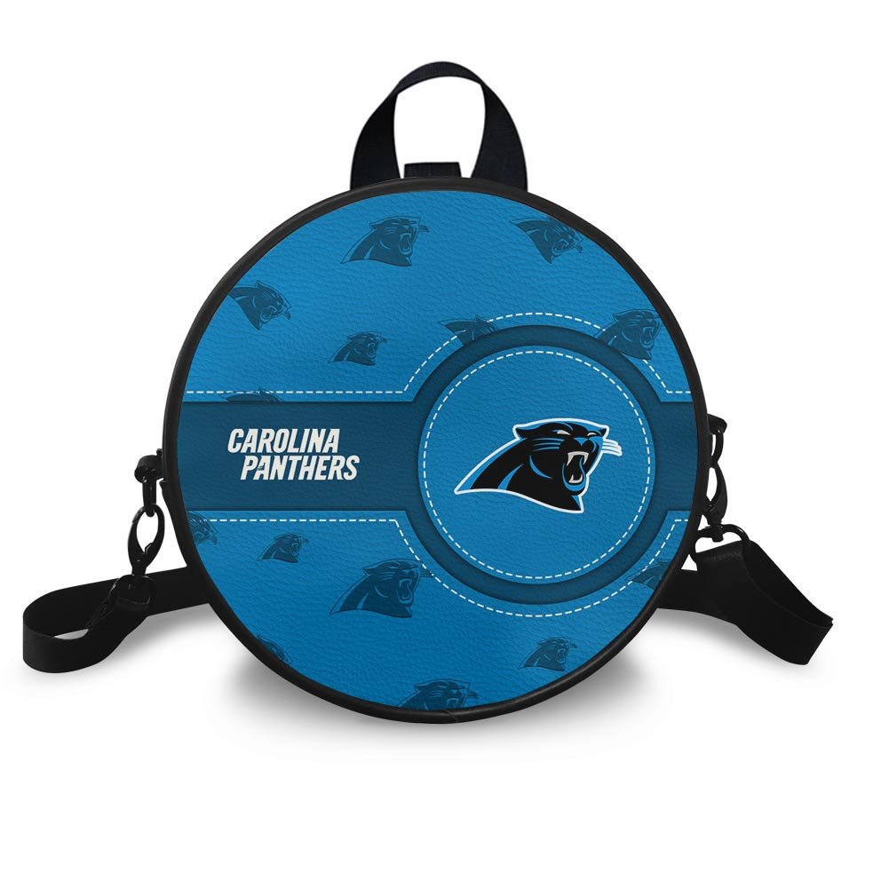 Carolina Panthers Prestigia Round Handbag Custom Name 2025 Versions, Sport Prestigia Round Handbag EHIVM-06232637N
