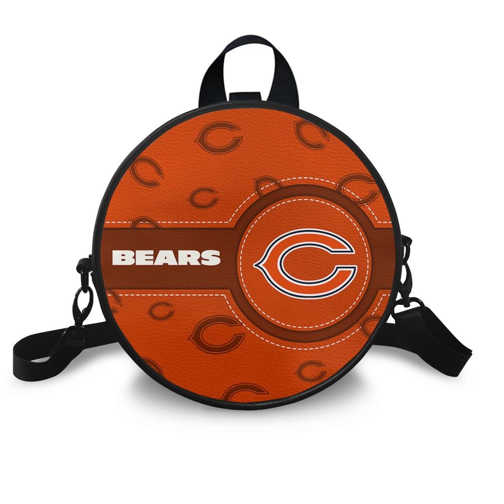 Chicago Bears Prestigia Round Handbag Custom Name 2025 Versions, Sport Prestigia Round Handbag EHIVM-06232637N