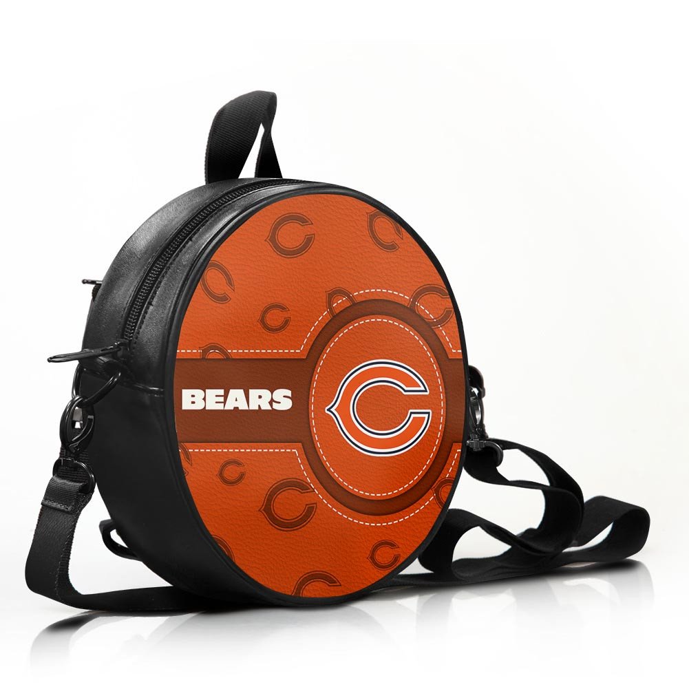 Alternative view of Chicago Bears Prestigia Round Handbag Custom Name 2025 Versions, Sport Prestigia Round Handbag EHIVM-06232637N