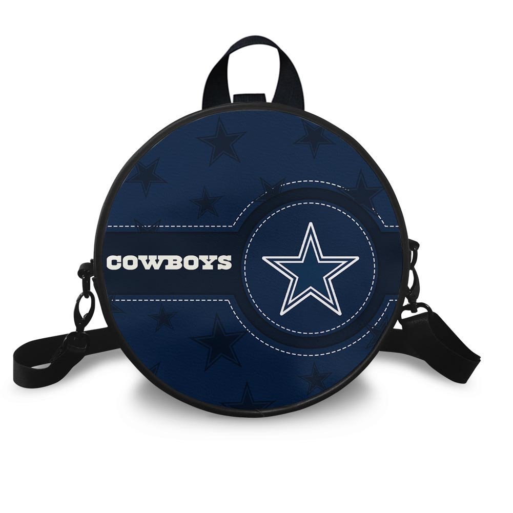 Dallas Cowboys Prestigia Round Handbag Custom Name 2025 Versions, Sport Prestigia Round Handbag EHIVM-06232637N