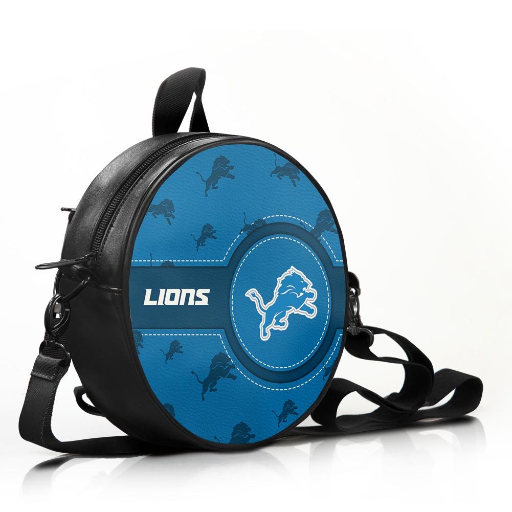 Alternative view of Detroit Lions Prestigia Round Handbag Custom Name 2025 Versions, Sport Prestigia Round Handbag EHIVM-06232637N