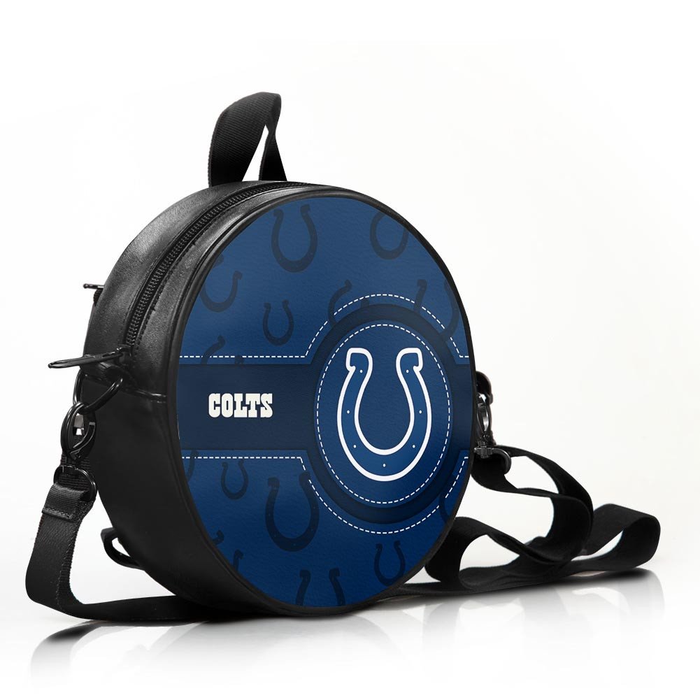 Alternative view of Indianapolis Colts Prestigia Round Handbag Custom Name 2025 Versions, Sport Prestigia Round Handbag EHIVM-06232637N