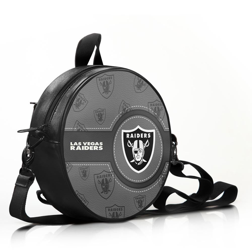 Alternative view of Las Vegas Raiders Prestigia Round Handbag Custom Name 2025 Versions, Sport Prestigia Round Handbag EHIVM-06232637N