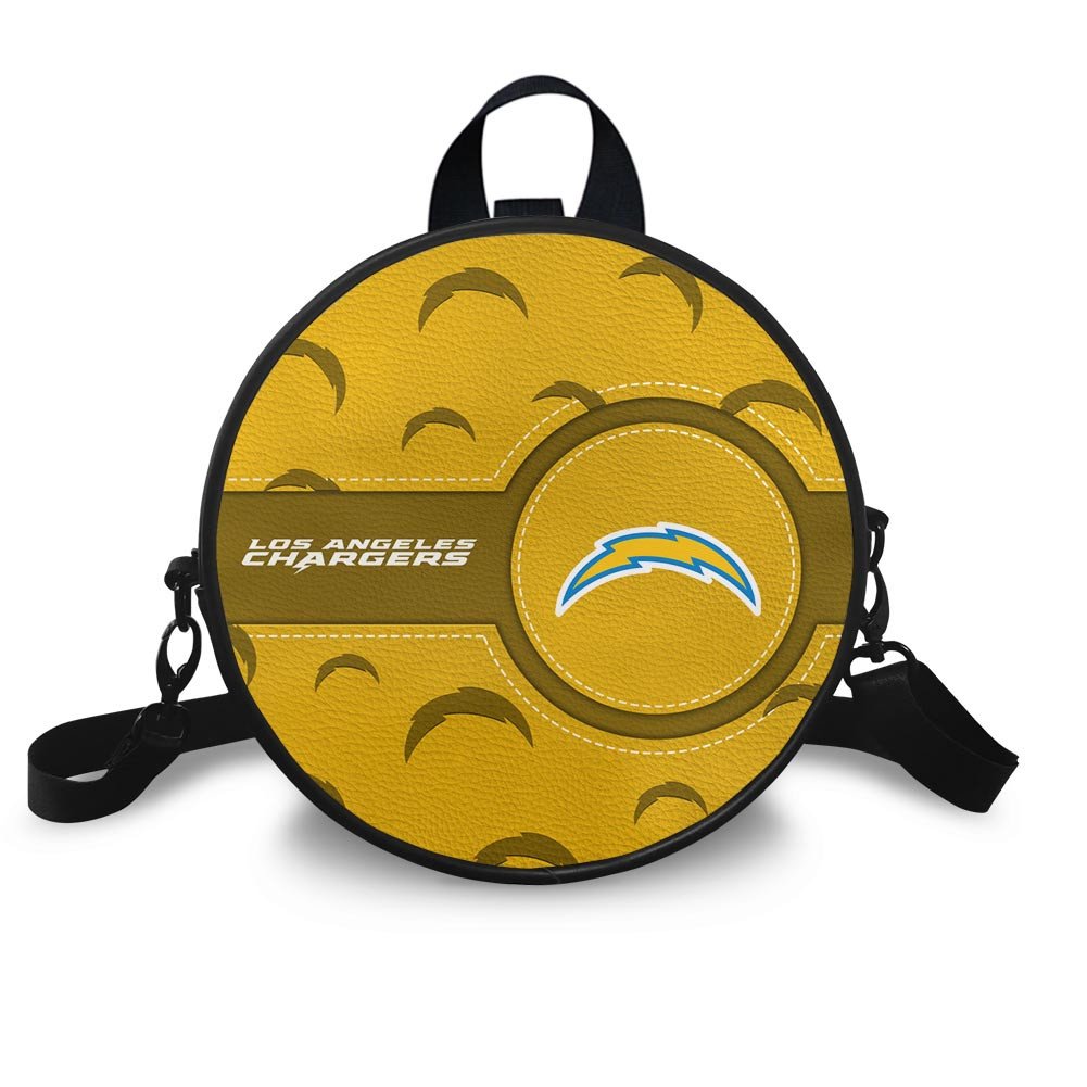 Los Angeles Chargers Prestigia Round Handbag Custom Name 2025 Versions, Sport Prestigia Round Handbag EHIVM-06232637N