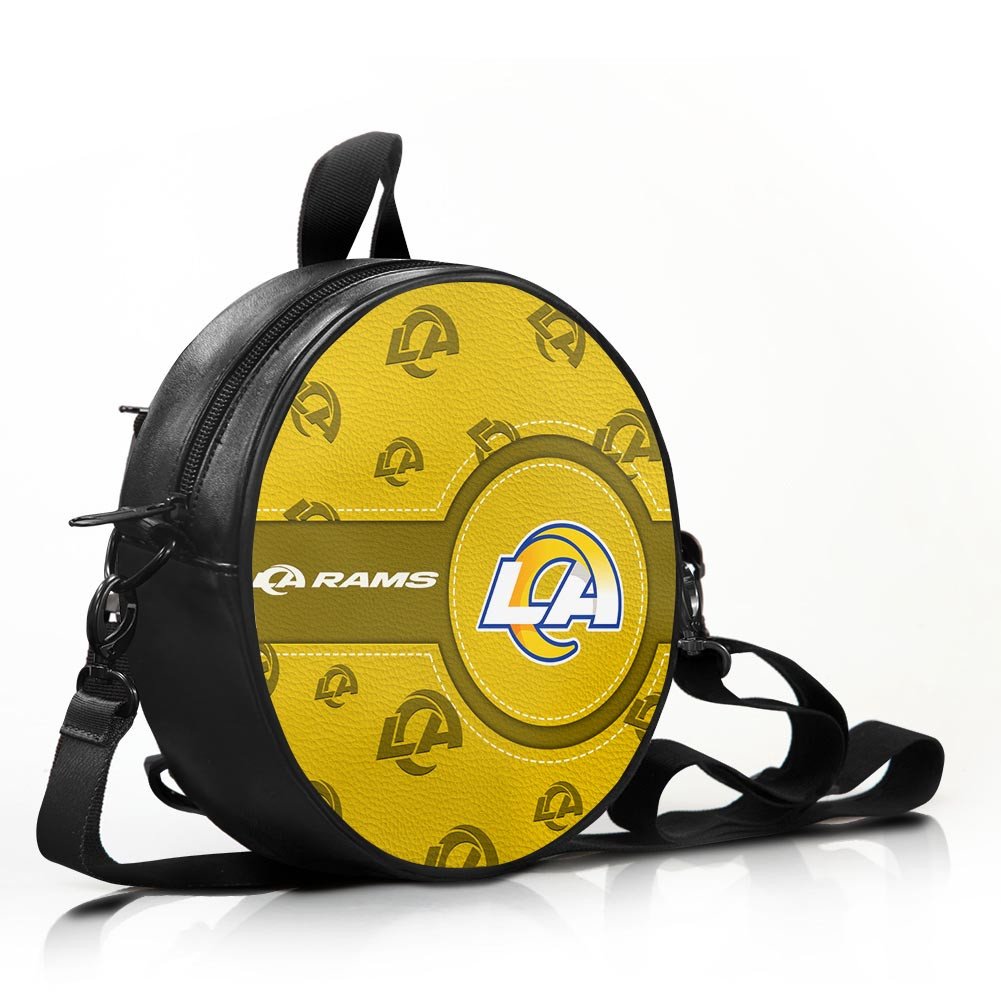 Alternative view of Los Angeles Rams Prestigia Round Handbag Custom Name 2025 Versions, Sport Prestigia Round Handbag EHIVM-06232637N