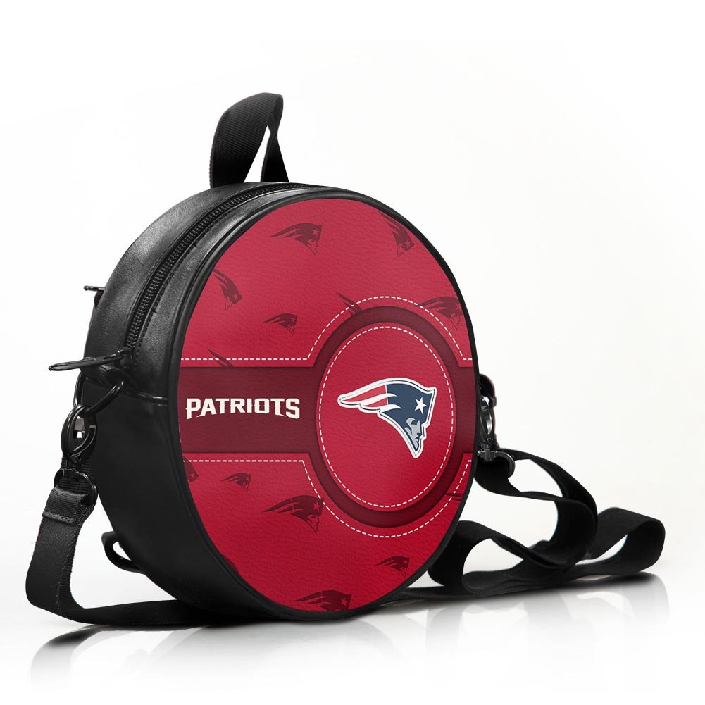 Alternative view of New England Patriots Prestigia Round Handbag Custom Name 2025 Versions, Sport Prestigia Round Handbag EHIVM-06232637N