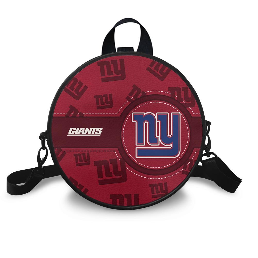 New York Giants Prestigia Round Handbag Custom Name 2025 Versions, Sport Prestigia Round Handbag EHIVM-06232637N